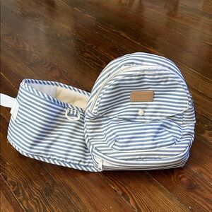 Blue and White Striped tushbaby